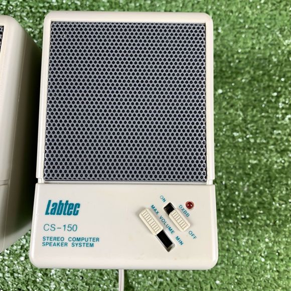 Labtec CS-150 Computer Speakers - Tested/Works - Picture 4 of 11